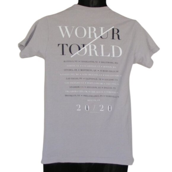 JUSTIN TIMBERLAKE Concert Tshirt, S, Gray, 2014, 2 sided, Short sleeves - Picture 5 of 10